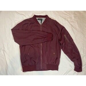 Ring Of Fire Red Wind breaker Zip Up Mens X-Large